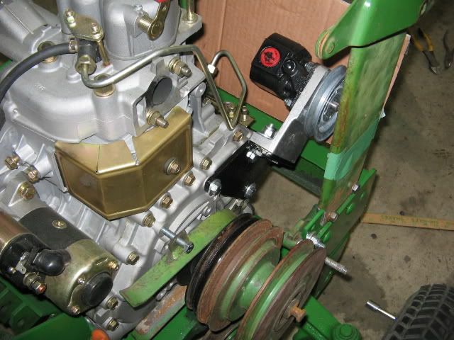 John Deere 214 Hydraulic Lift Conversion The